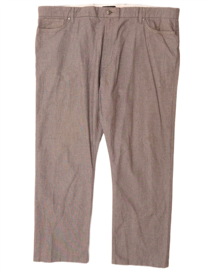 Marks & Spencer Herre Blue Harbor Straight Casual Bukser W44 L31 Grå