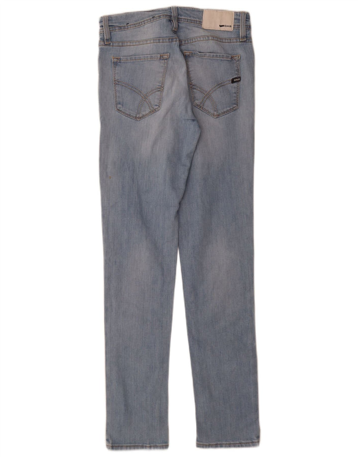 Gas Dame Skinny Jeans W29 L32 Blå Bomuld