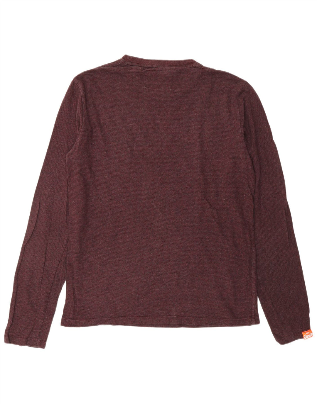 SUPERDRY Herre Top Langærmet Stor Bourgogne