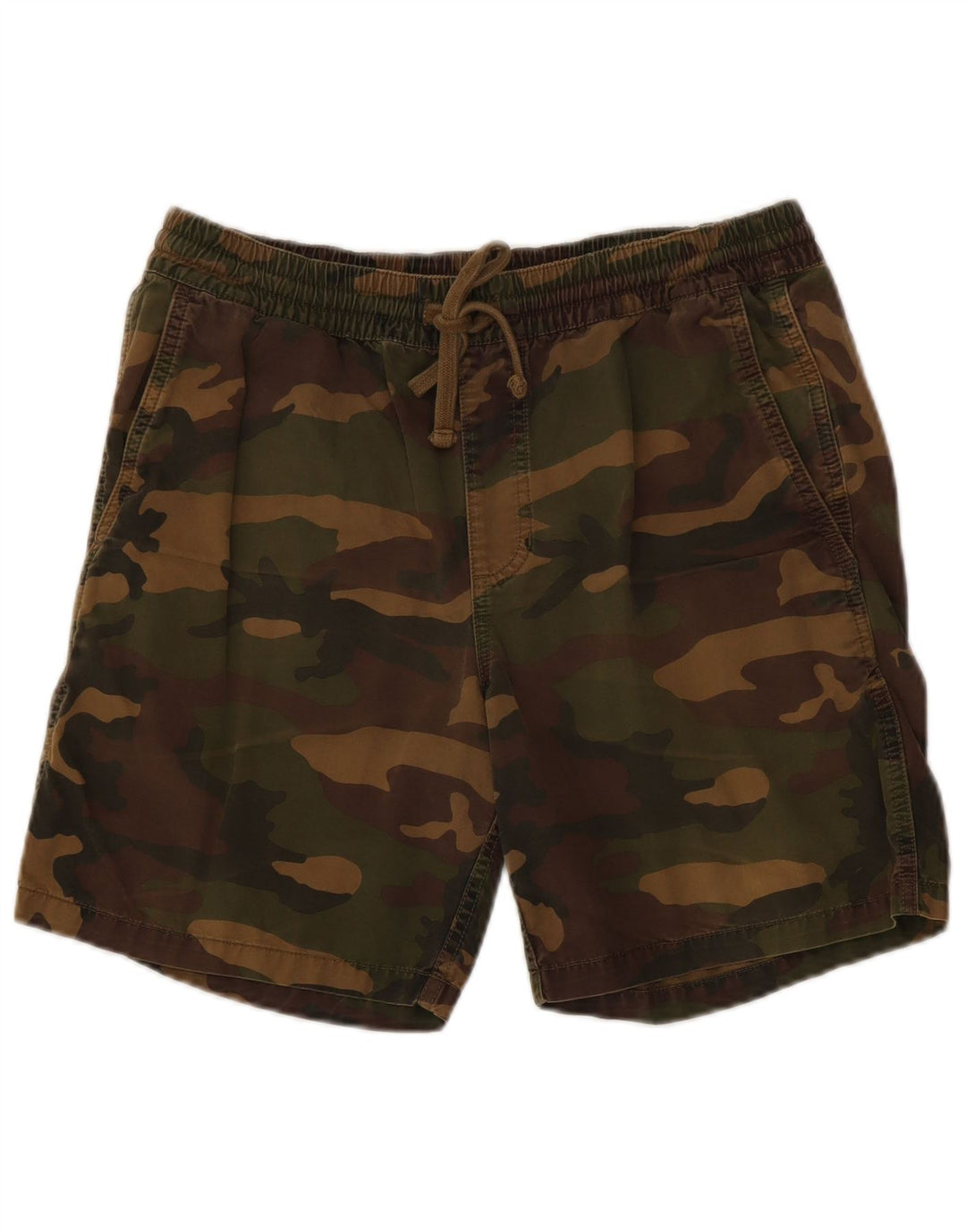 VANS Herre Chino Shorts Medium W30 Khaki Camouflage Bomuld