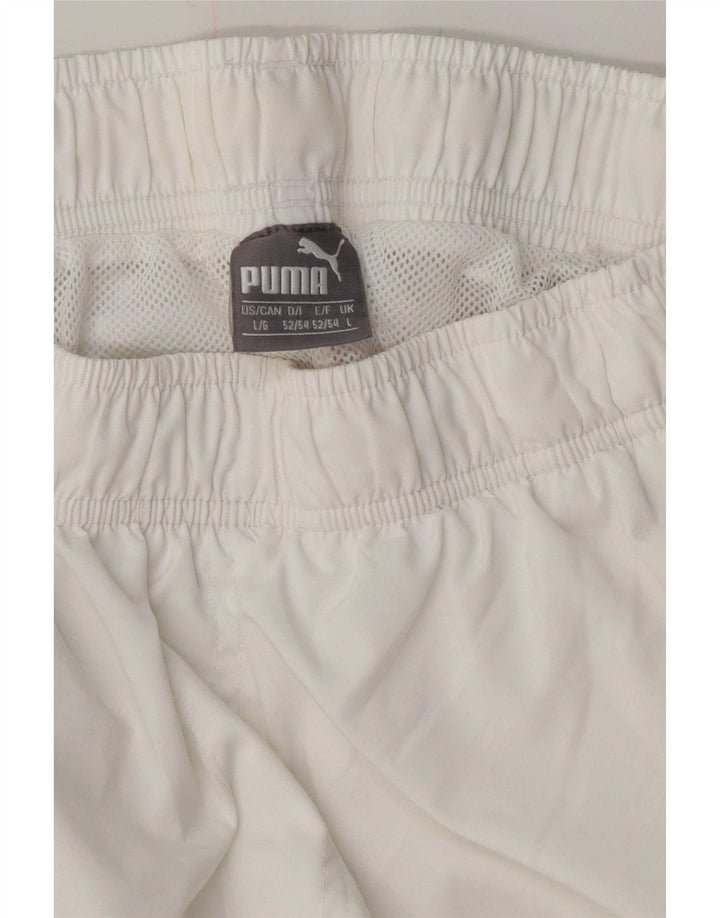 Puma Herre Sportshorts Store Hvide