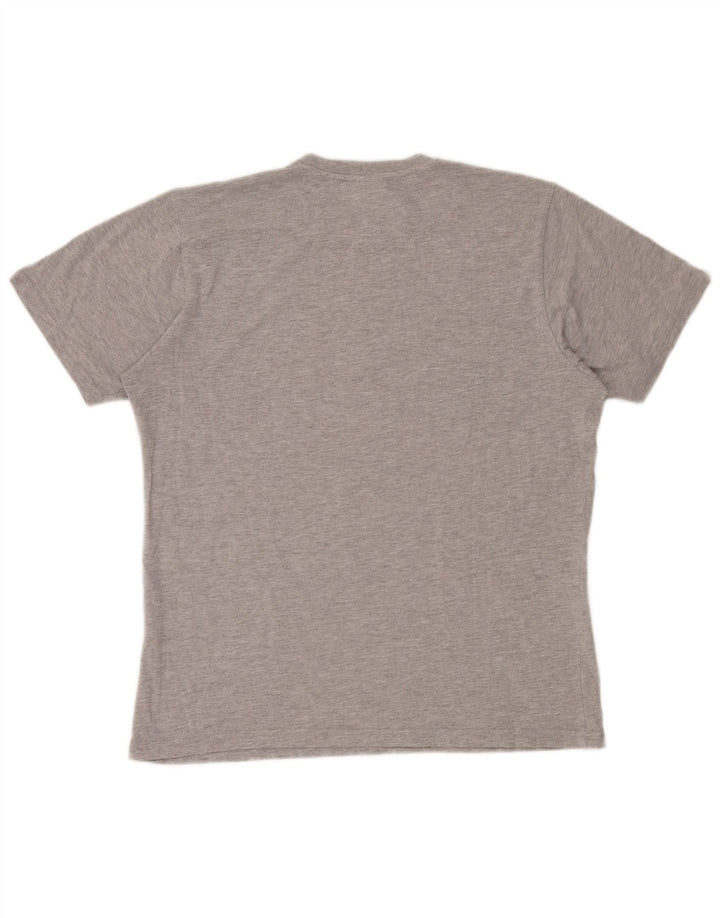 Helly Hansen Herre Grafisk T-Shirt Top XL Grå Bomuld