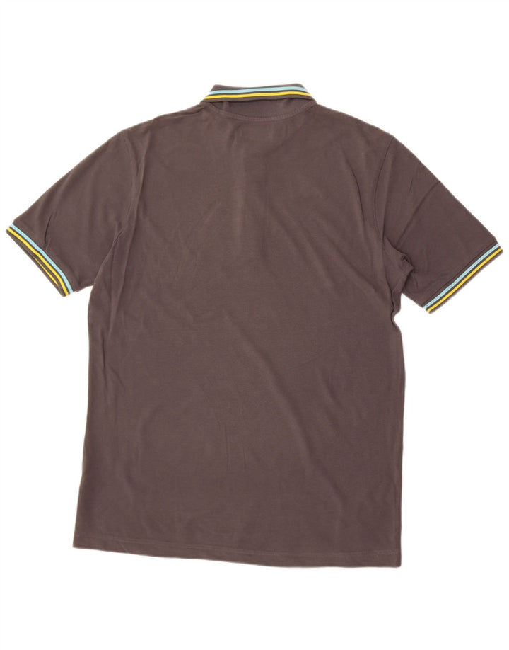 Kappa herre poloshirt, stor grå bomuld