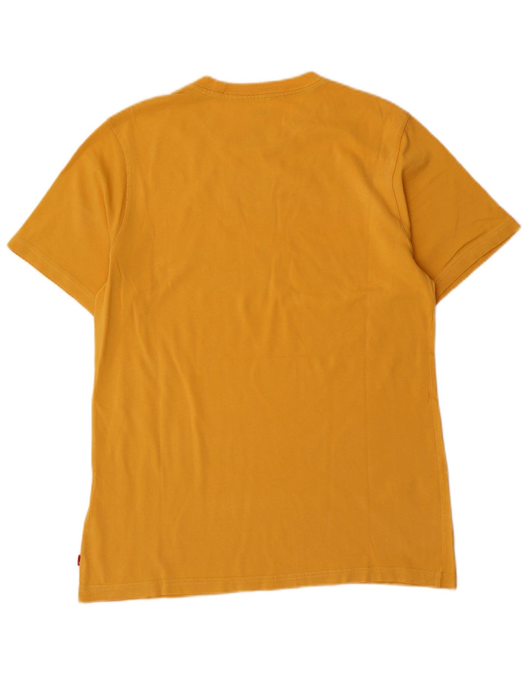 Levi's Herre afslappet grafisk T-shirt top lille gul bomuld