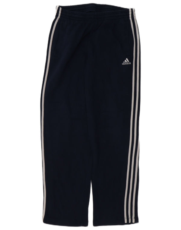 ADIDAS Herre Climalite træningsdragt Bukser UK 40/42 Medium Navyblå Bomuld