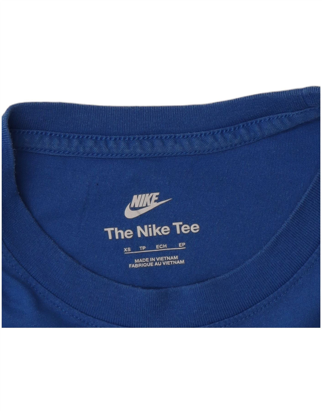 Nike T-shirt top XS til mænd Blå