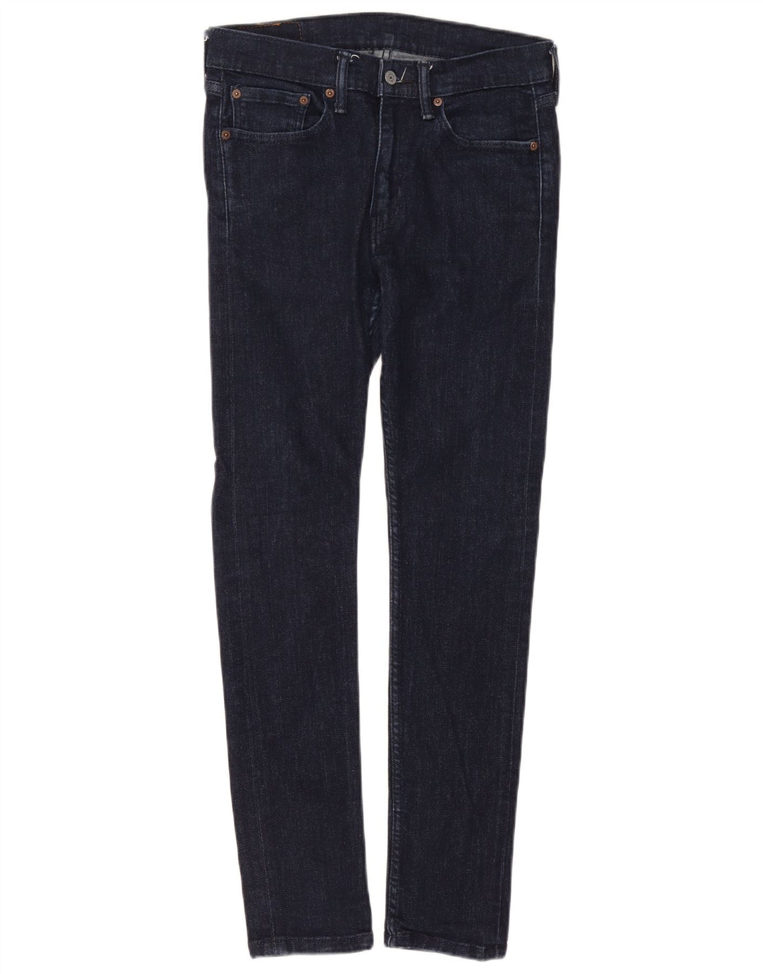 LEVI'S Herre 519 Skinny Jeans W31 L32 Marineblå Bomuld