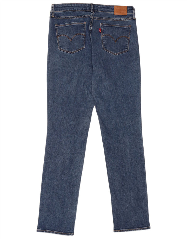 Levi's Dame 712 Slim Jeans W31 L32 Blå Bomuld
