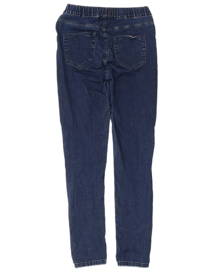 WHITE STUFF Dame Jegging Jeans UK 10 Small W28 L29 Blue Cotton