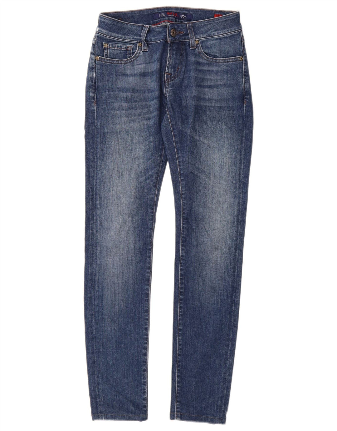 Rifle Dame Skinny Jeans W25 L28 Blå