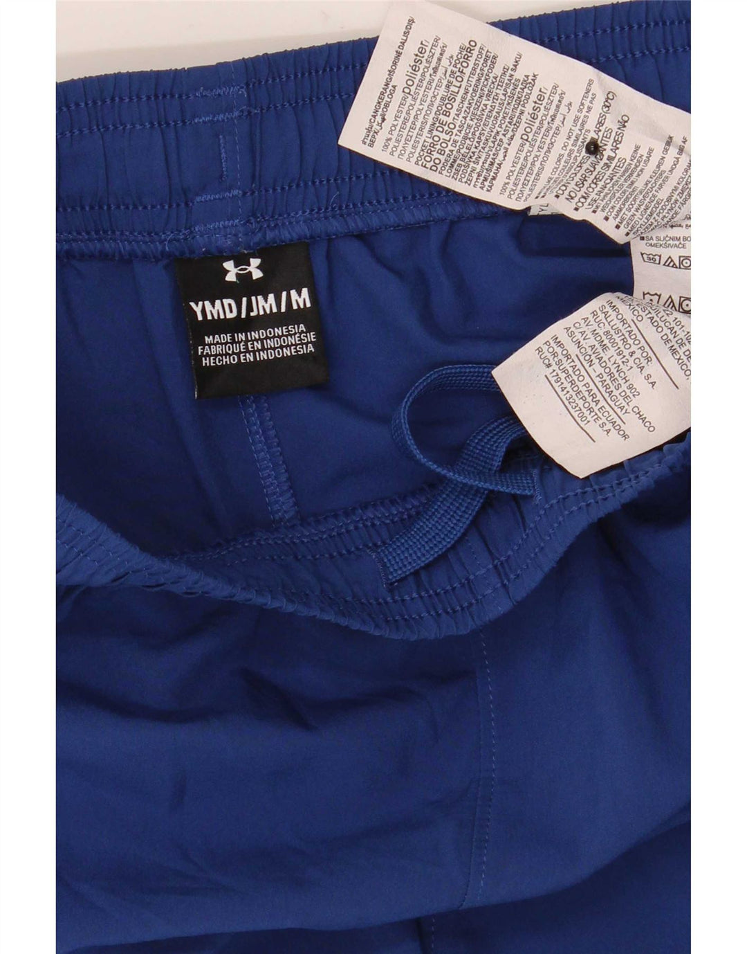 Under Armour Boys Sports Shorts 9-10 år Medium Blue Polyester