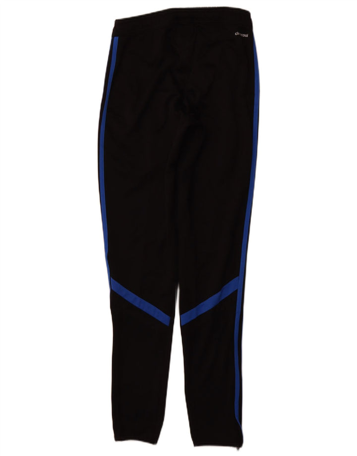 ADIDAS Womens Climacool træningsdragt Bukser UK 6 XS Sort Colourblock