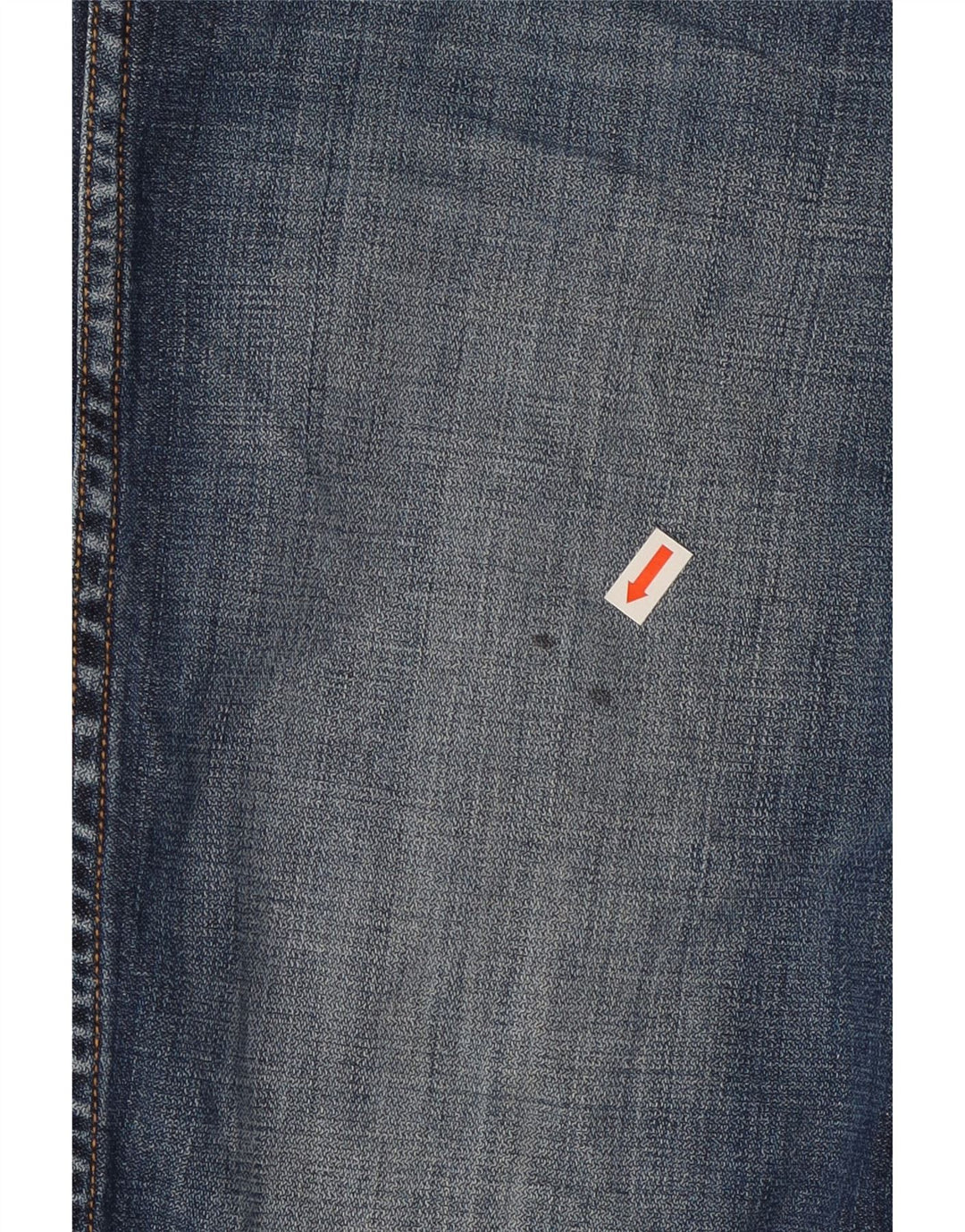 Wrangler Herre Spencer Straight Jeans W34 L29 Blå Bomuld