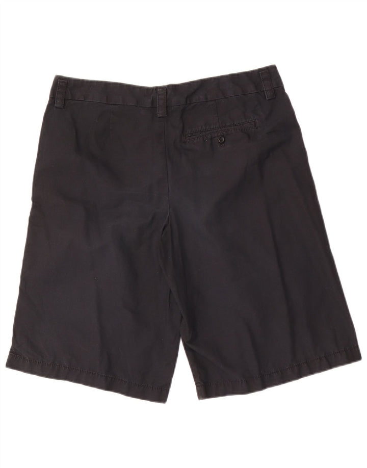 Gap Dame Chino Shorts UK 12 Medium W32 Sort Bomuld