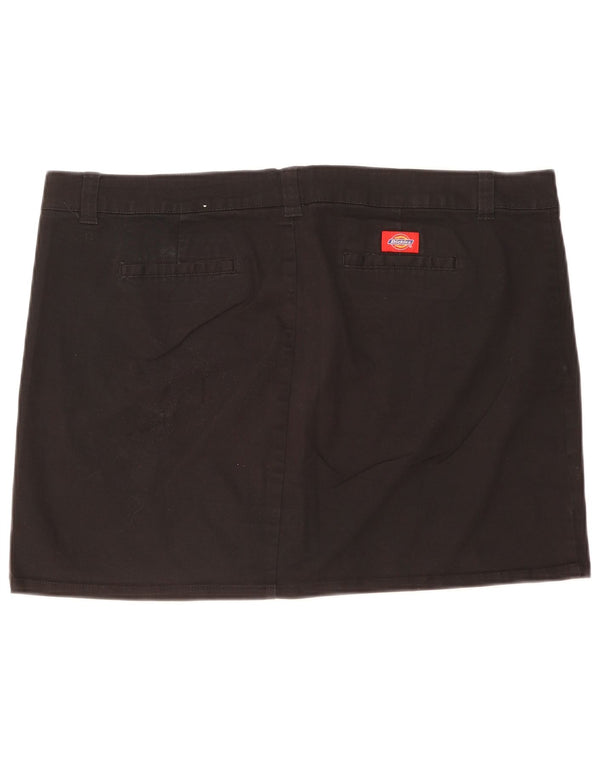 Dickies lige nederdel til kvinder US 22 3XL W44 Sort bomuld