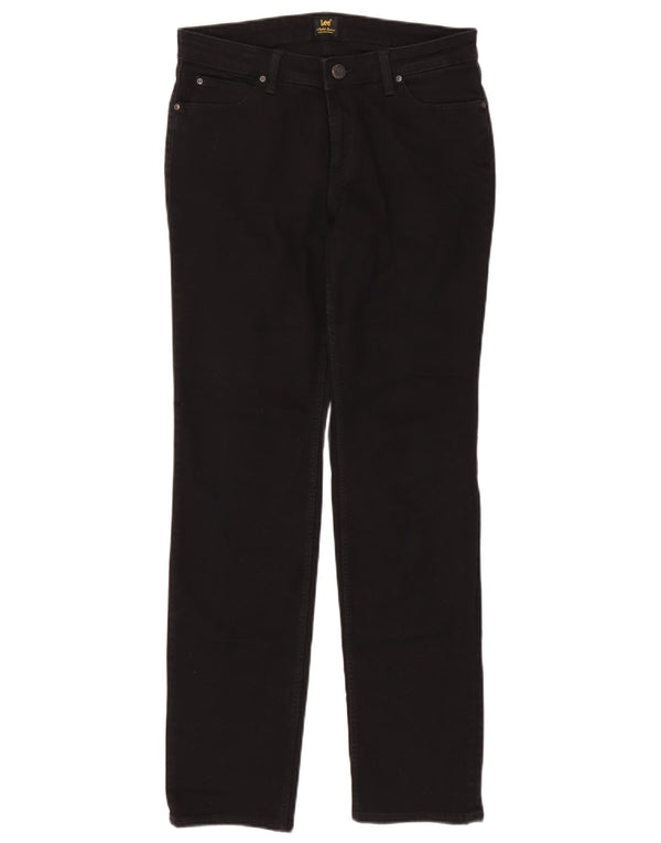 Lee Dame Marion Straight Jeans W31 L33 Sort Bomuld