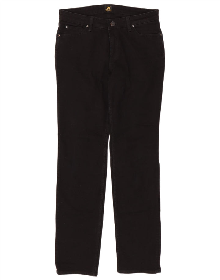 Lee Dame Marion Straight Jeans W31 L33 Sort Bomuld