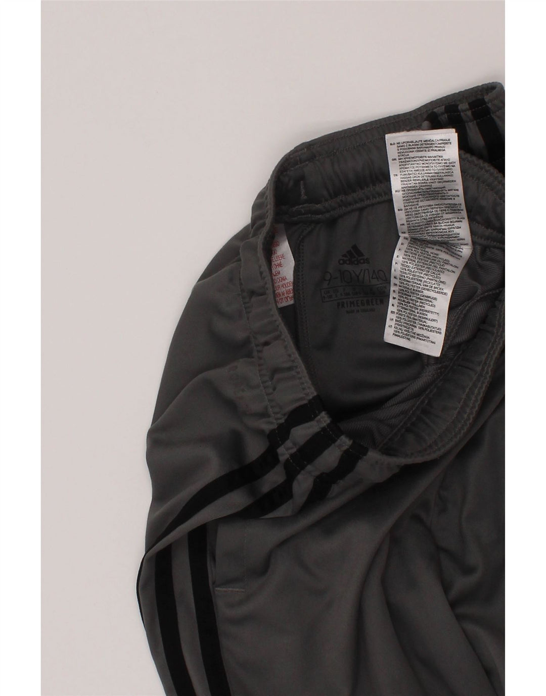 Adidas Boys Sports Shorts 9-10 år Grå polyester