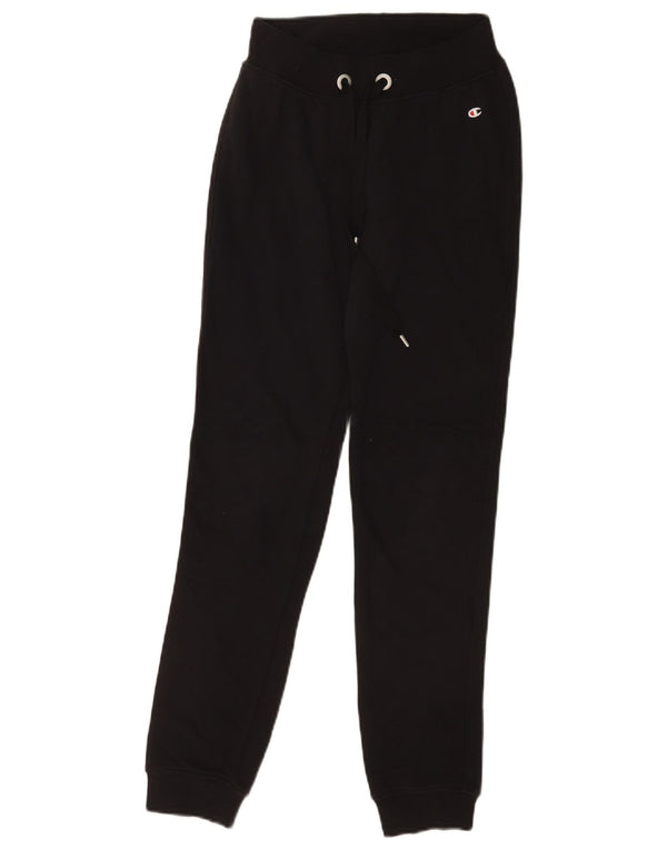 Champion Womens Heritage Classics Træningsdragt Bukser Joggers UK 4 XS Sort