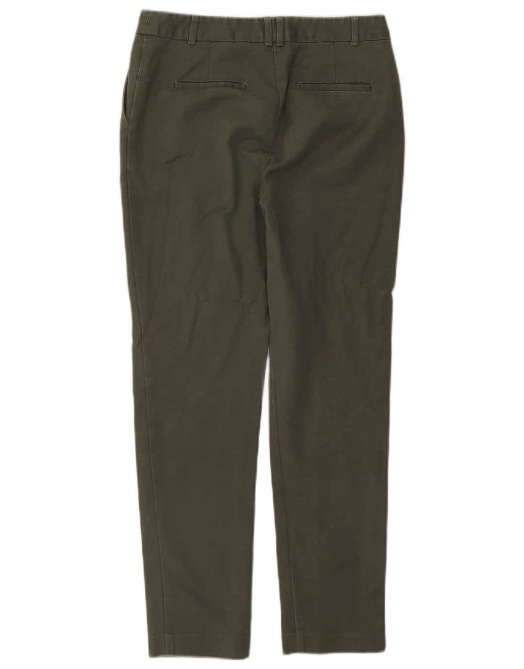 OASIS Slim Chino Bukser til kvinder UK 8 Small W26 L27 Grøn bomuld