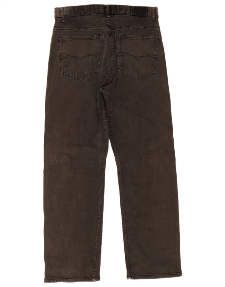 Marks & Spencer Herre Blue Harbor Straight Jeans W32 L29 Grå Bomuld