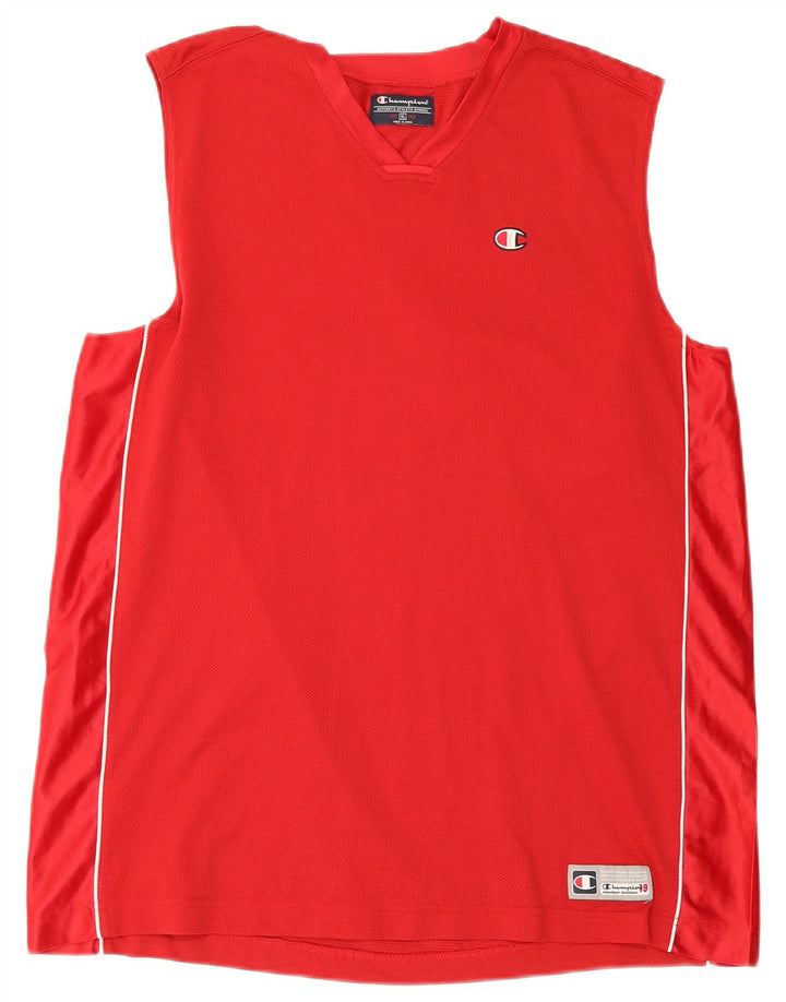 Champion Herrevest Top XL Rød Polyester