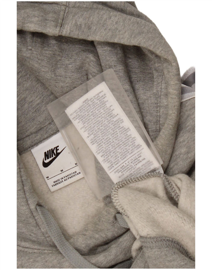 Nike grafisk hættetrøje til mænd mellemgrå flækket bomuld