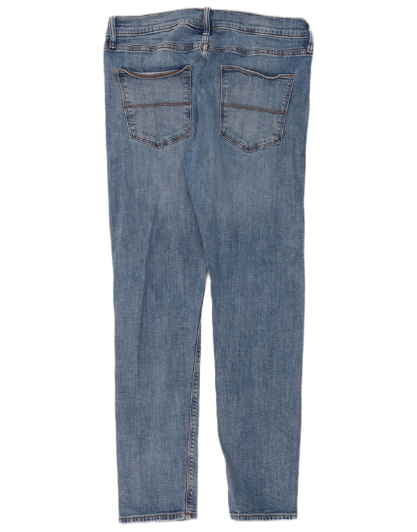 Marks & Spencer Herre Slim Jeans W34 L31 Blå Bomuld