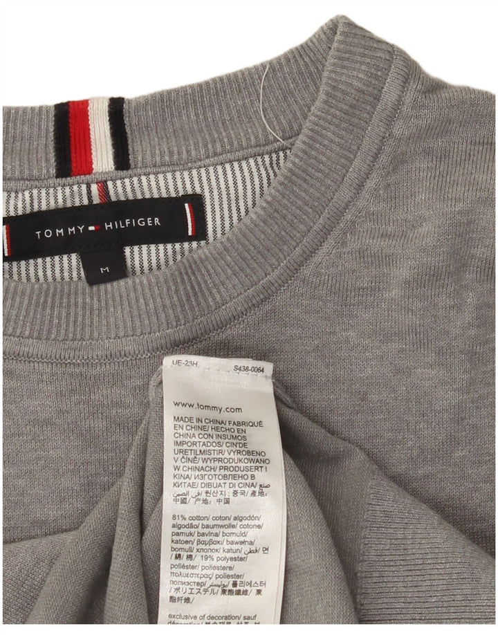 TOMMY HILFIGER Sweatshirt til mænd Medium Grå Bomuld
