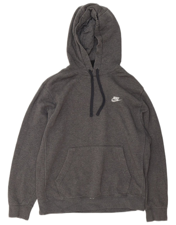 Nike Herre hættetrøje Jumper Medium Grey Flecked Bomuld