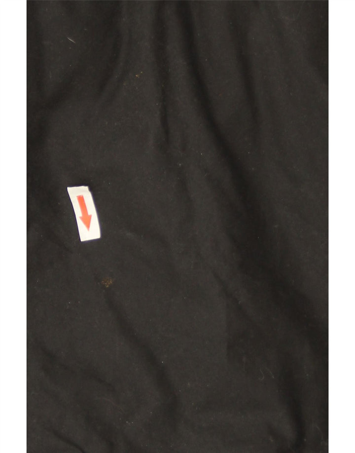 Barbour Dame Hætte Oversized Polstret Frakke UK 10 Small Black