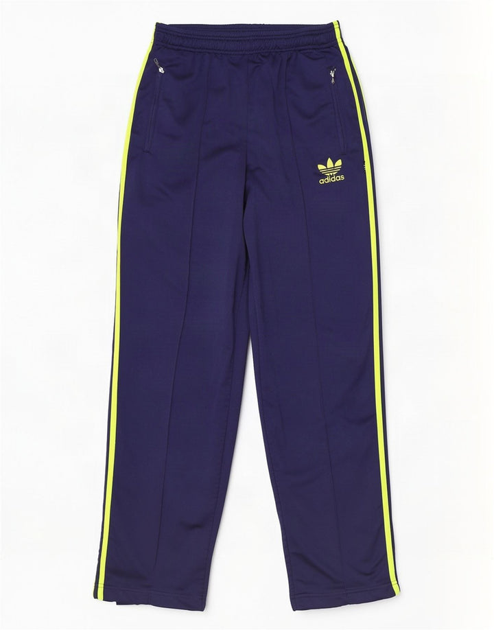 Adidas Træningsdragtsbukser til mænd UK 38/40 Medium Navy Blue Polyester