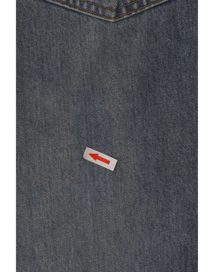 Wrangler Herre Texas Straight Jeans W32 L28 Blå Bomuld