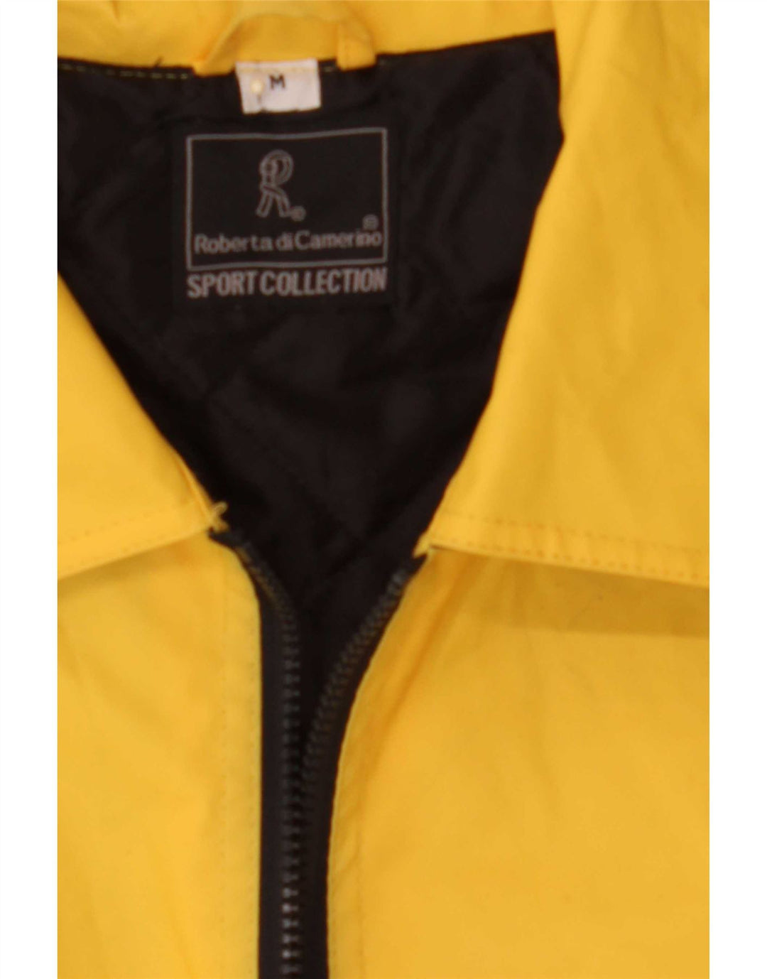 Roberta di Camerino Regnjakke til mænd UK 38 Medium Gul PVC