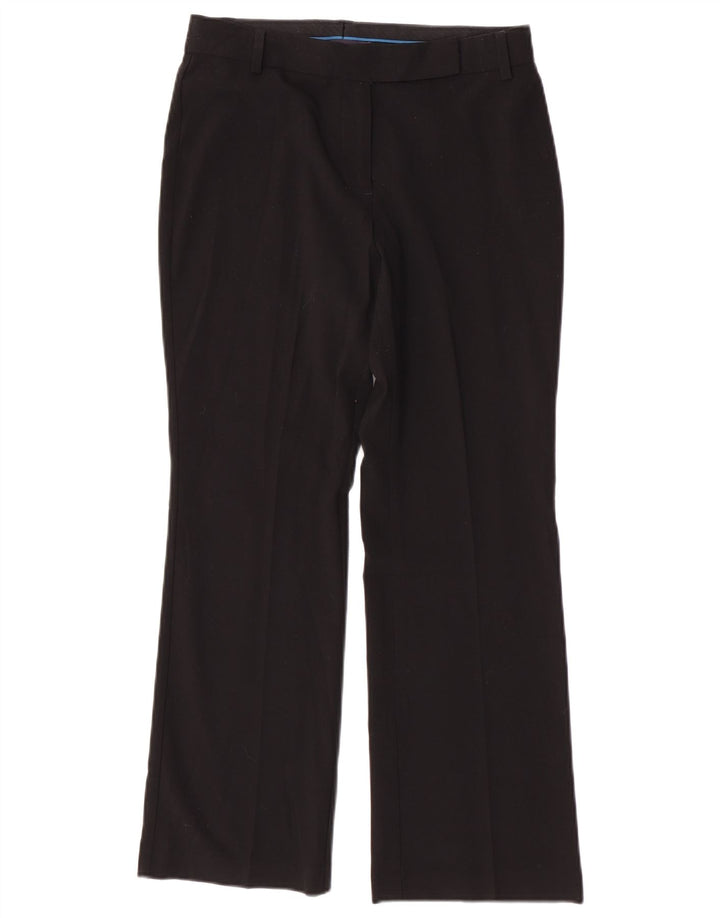 Marks & Spencer Dame Bootcut Suit Bukser UK 10 Small W30 L28 Black