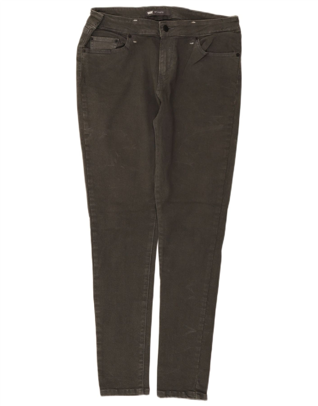 LEVI'S Dame 515 Legging Skinny Jeans W32 L30 Khaki