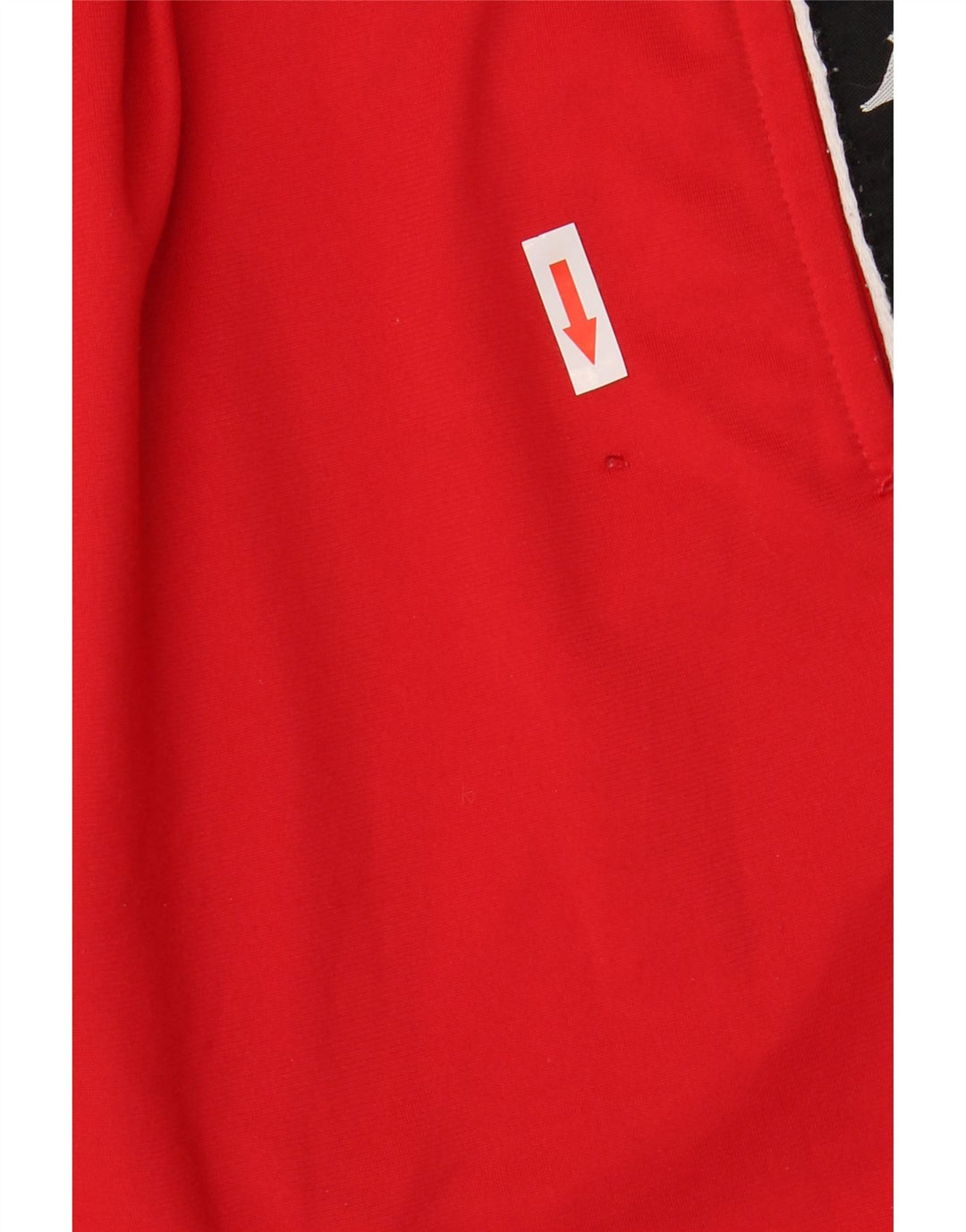 KAPPA Herre grafiske sportsshorts XL Rød Colourblock