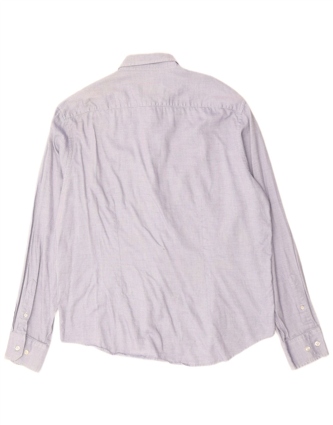 FRED PERRY Herre Slim Fit skjorte 2XL blå bomuld