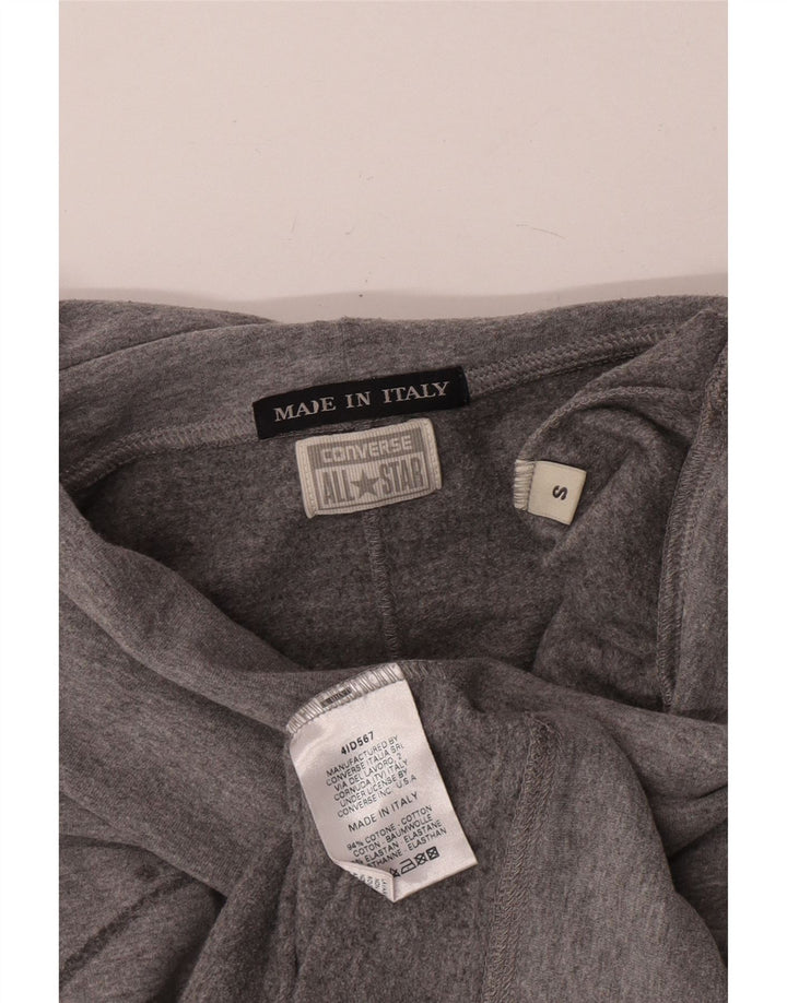 Converse Graphic Sweatshirt Jumper UK 10 lille grå bomuld