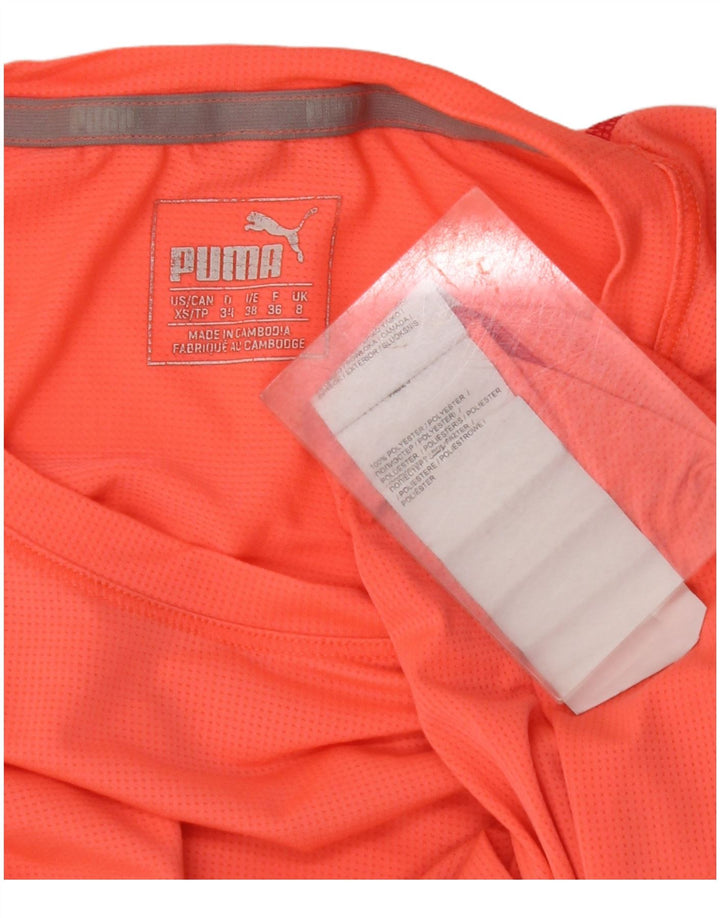 PUMA T-shirt top til kvinder DK 8 Lille orange polyester