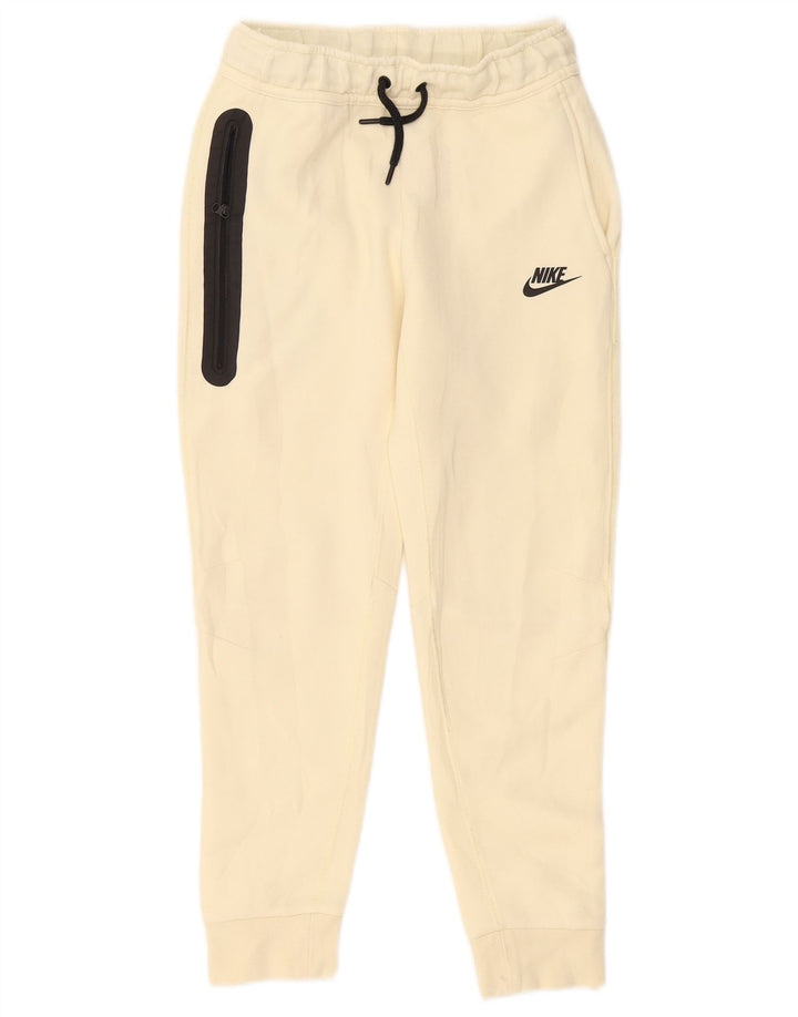 NIKE Træningsdragtbukser til drenge Joggers 10-11 år Medium Off White