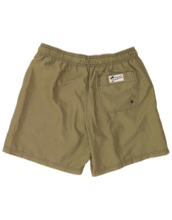 Marks & Spencer Badeshorts til mænd Medium Khaki Polyester