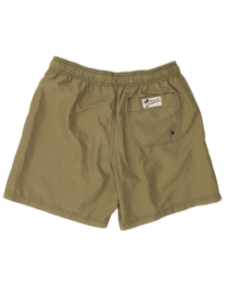 Marks & Spencer Badeshorts til mænd Medium Khaki Polyester