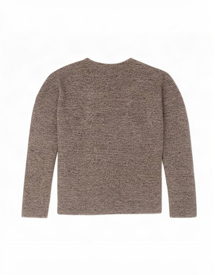 Gap Girls Open Cardigan Sweater 8-9 år Medium Grey Rayon