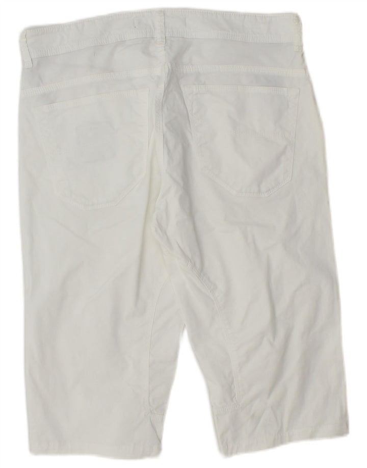 SIVIGLIA Bermudashorts til mænd W33 Medium hvid bomuld