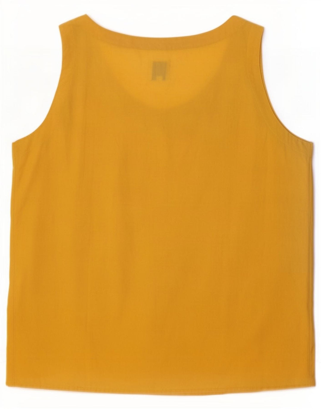 Benetton Dame ærmeløs bluse Top IT 42 Medium Gul