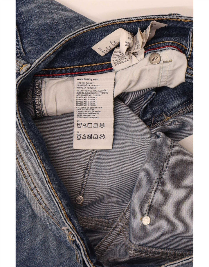 Tommy Hilfiger Dame Slim Jeans W30 L29 Blå Bomuld