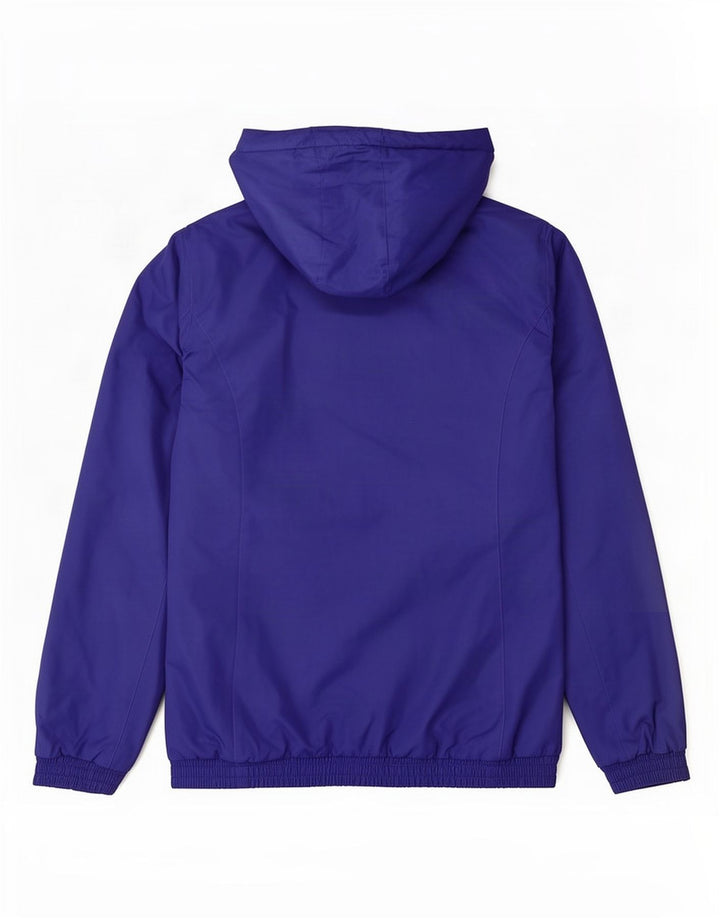 Mountain Warehouse Dame Hætte Skijakke UK 8 Small Blue Colourblock