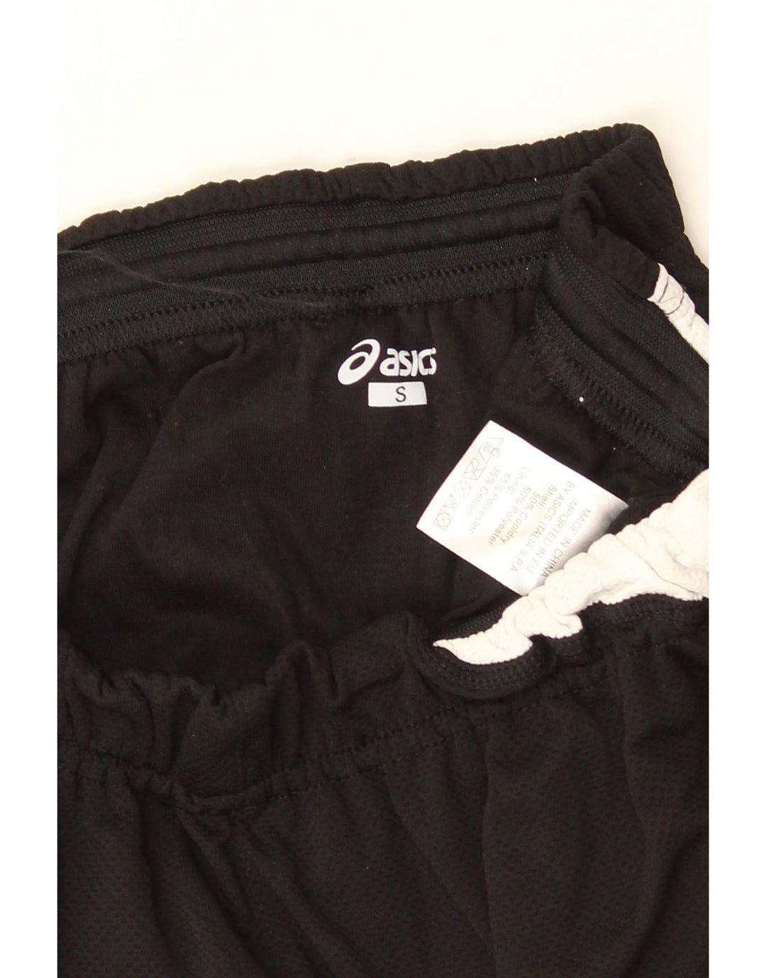 Asics Sportsshorts til kvinder UK 10 Small Black Colourblock Polyester