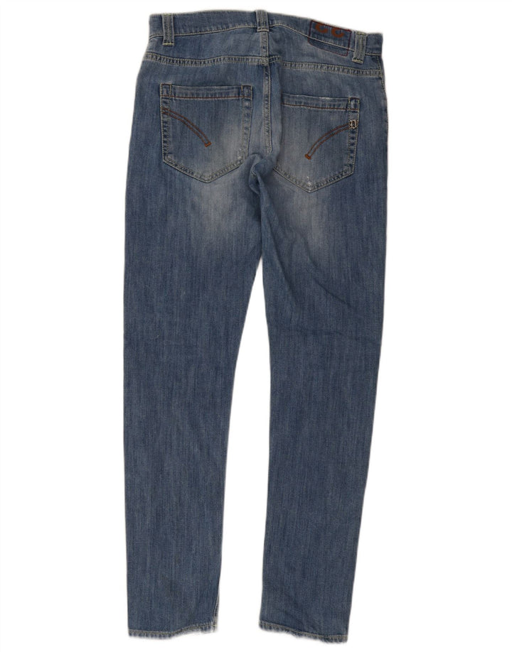 Dondup Herre Distressed Slim Jeans W33 L32 Blå Bomuld